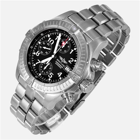 breitling titanium chrono avenger